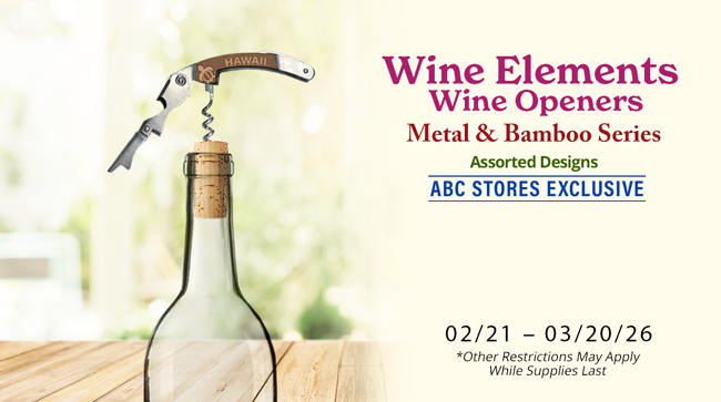 Wine Opener Promo Wine Opener Promo