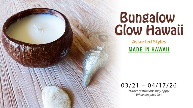 Bungalow Glow Candles Promo Bungalow Glow Candles Promo