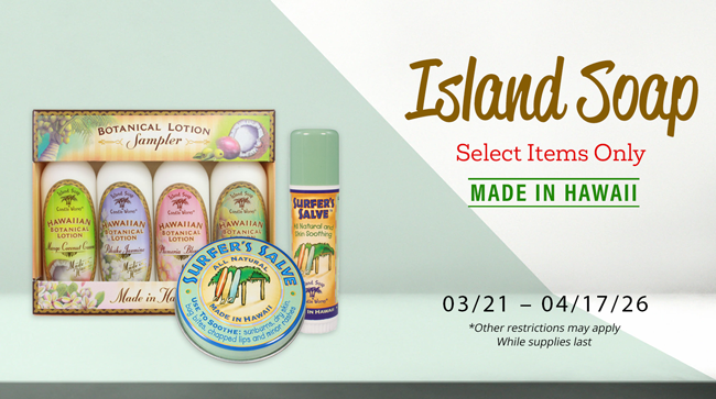 Island Soap Promo Island Soap Promo